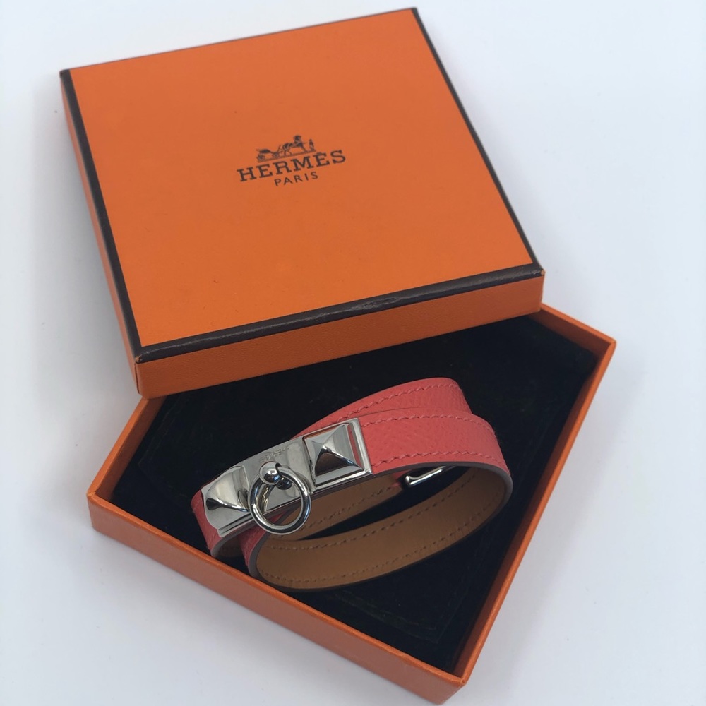 HERMES Rivale double tour bracelet